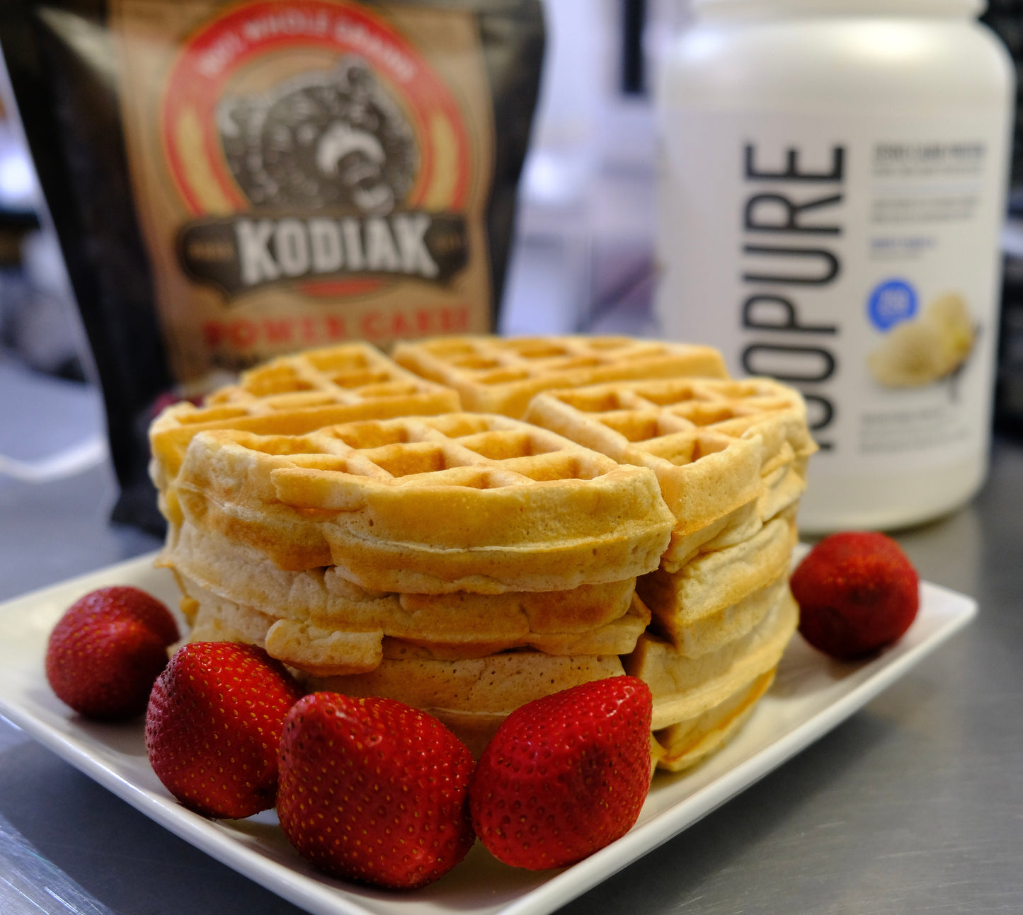 Protein Waffle Combos