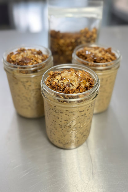 Shaken Espresso Overnight Oats